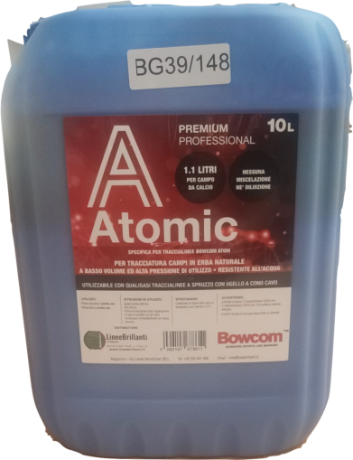 ATOMIC BLU DA LT 10 VERNICE SPORTIVA PER TRACCIALINEE BOWCOM ATOM 