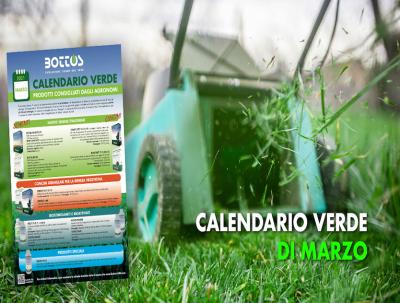 Calendario Verde di Marzo